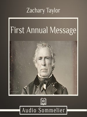 cover image of First Annual Message